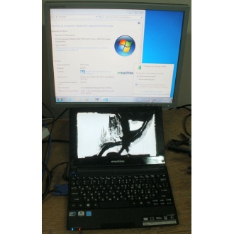 Нетбук eMachines 355-N571G25Ikk (Intel Atom N570 (2x1.66Ghz) /1024Mb DDR3 /250Gb SATA /10.1" TFT 1024x600) - Люберцы
