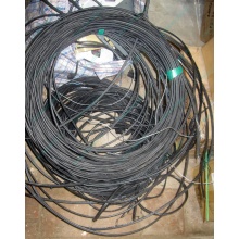 Оптический кабель Б/У для внешней прокладки (с металлическим тросом) в Люберцах, оптокабель БУ (Люберцы)