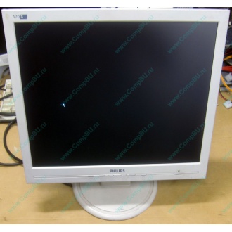 Монитор 17" TFT Philips 170S с битым пикселем в Люберцах, белый (Люберцы)