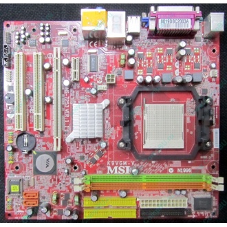 Б/У материнская плата с дефектом MSI MS-7253 K9VGM-V VER 1.1 s.AM2 (Люберцы)