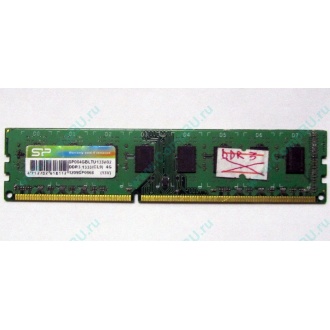НЕРАБОЧАЯ память 4Gb DDR3 SP (Silicon Power) SP004BLTU133V02 1333MHz pc3-10600 (Люберцы)