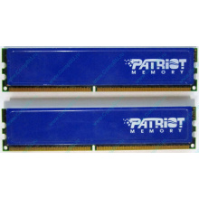 Память 1Gb (2x512Mb) DDR2 Patriot PSD251253381H pc4200 533MHz (Люберцы)