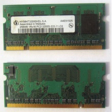 Модуль памяти для ноутбуков 256MB DDR2 SODIMM PC3200 (Люберцы)